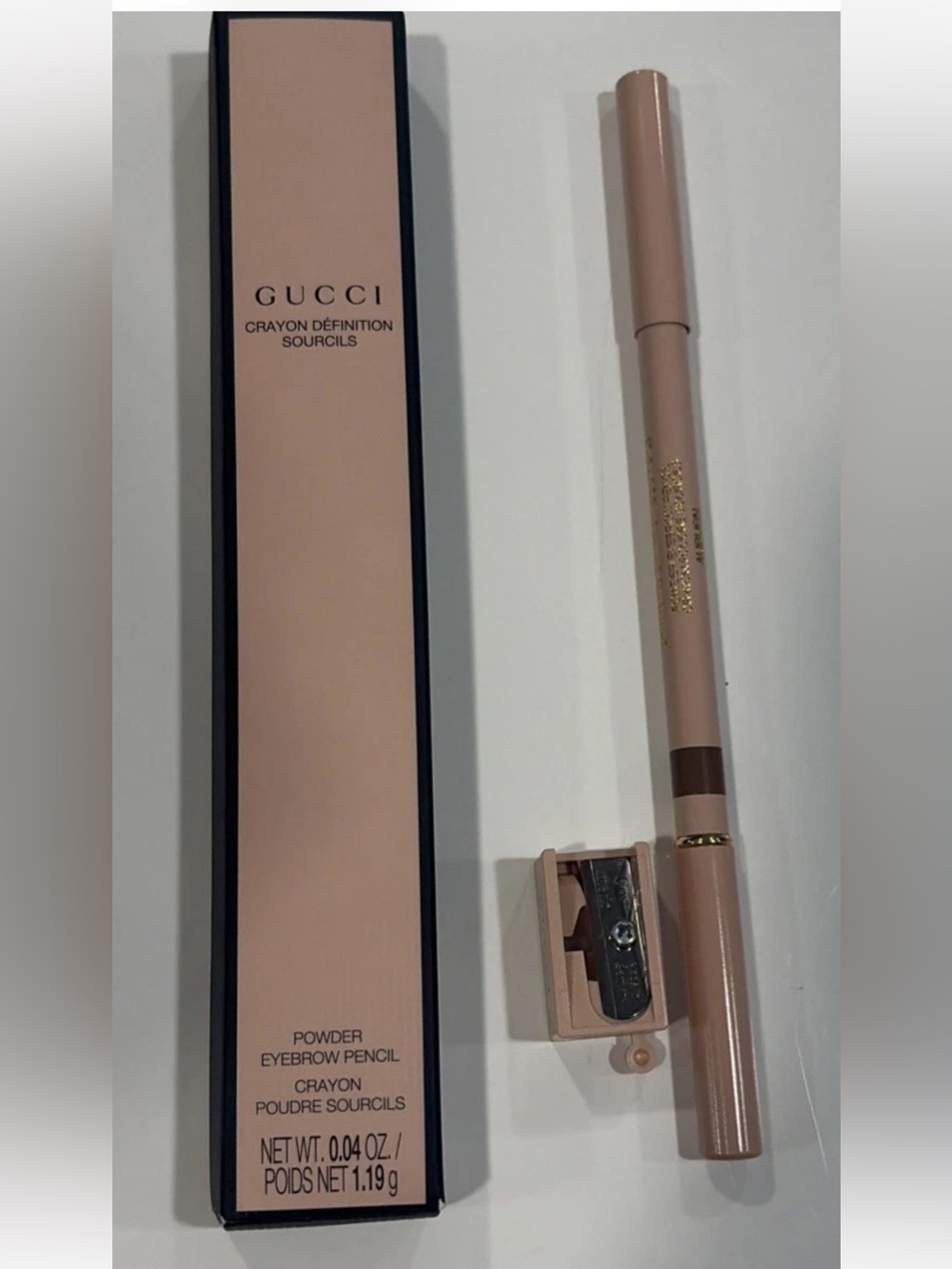 Gucci Crayon Définition Sourcils Eyebrow Pencil Auburn 05 Spoolie 0.04oz
